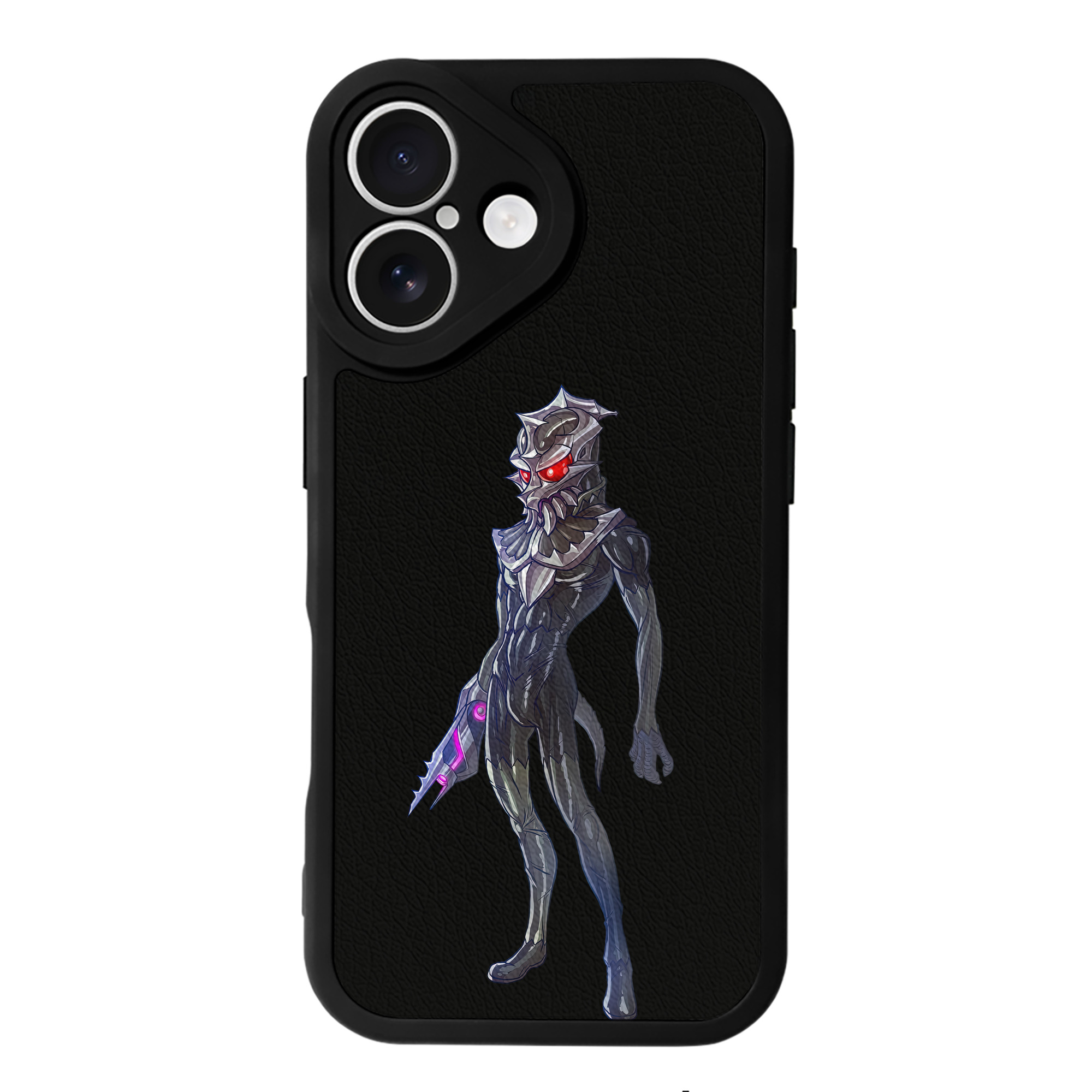 （画像用） ウルトラマン Ultraman 【iPhone 16シリーズ対応】シリコンスマホケース（レザー調） 材質：シリコン